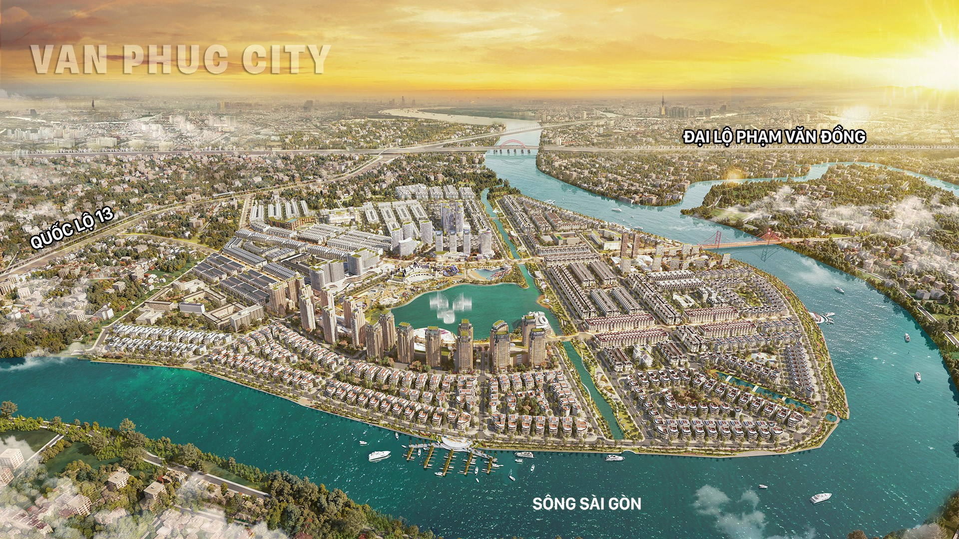 KHU ĐÔ THỊ VẠN PHÚC CITY