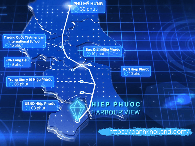 vị trí Hiệp Phước Harbour View